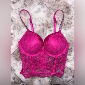 victoria’s secret push-up corset bra size 32b NWOT